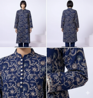 Embroidered full shirt