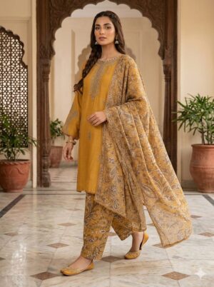 The Mustard Glamour 3pc