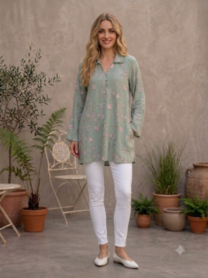 mint green festive