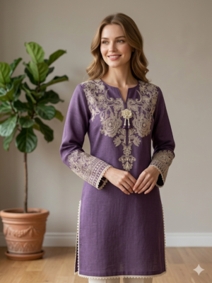 lilac kurta