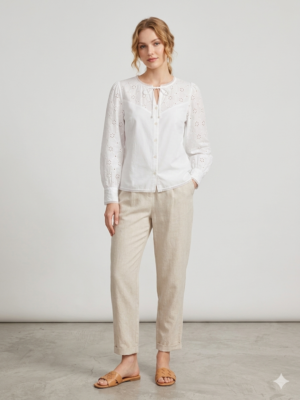white blouse